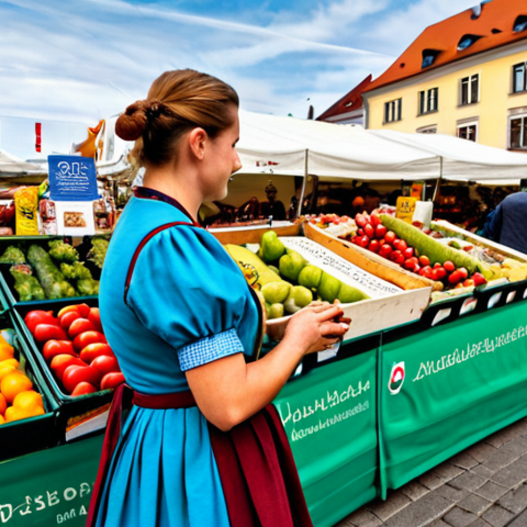 경영 전략 수립 과정 - Competitive Landscape**

"A bustling farmers market in Munich, Germany, featuring various vendors se...