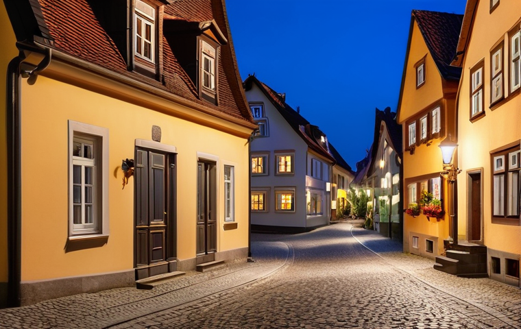 미시 경제학 - **Prompt:** A lively "Wochenmarkt" (weekly market) scene in a charming German town during a crisp au...