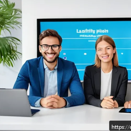 마케팅 - A modern digital marketing office scene in Germany, featuring a diverse team of professionals collab...